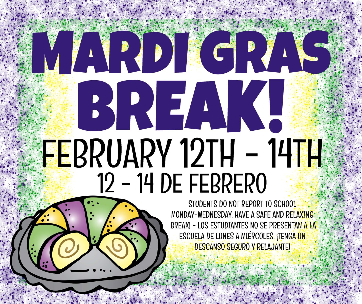 ebr mardi gras break